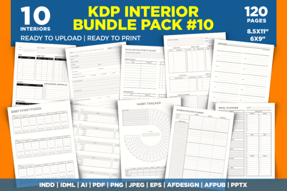 Download KDP Interior Bundle Pack #10 - Bundle pack Collection