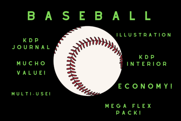 Download Baseball Softball KDP Journal Pack - Pack Collection