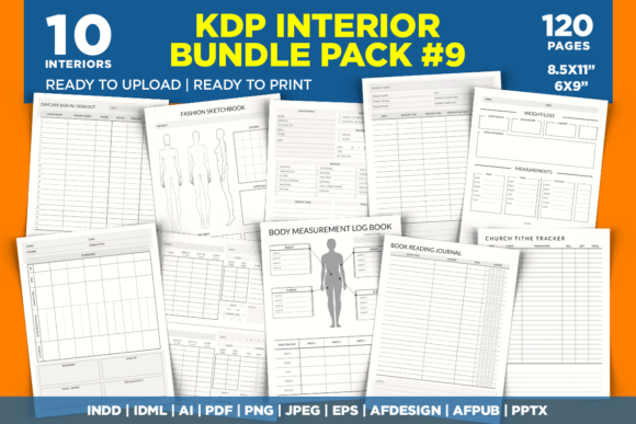 Download KDP Interior Bundle Pack #9 - Bundle pack Collection