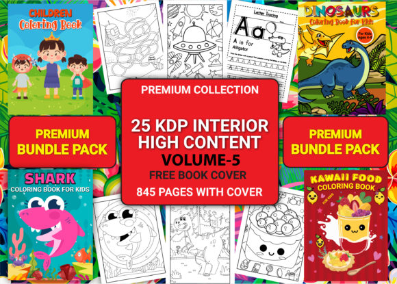 Download 25 Kdp Interior Bundle Pack Vol-5 - Bundle pack Collection