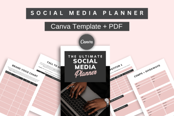 Download Social Media Planner Printable Canva - Premium Resources